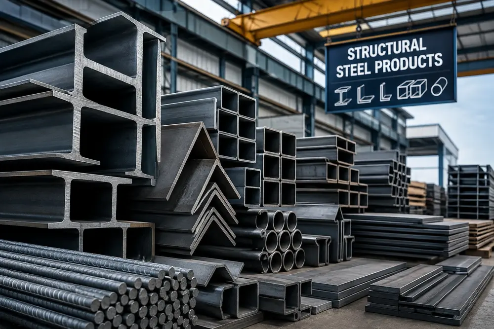 Structural Steel Products: A Complete Guide to Types, Grades and Uses