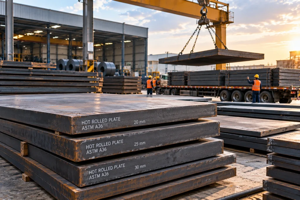 Top 5 Applications of Hot Rolled Plates in Dubai’s Construction Industry