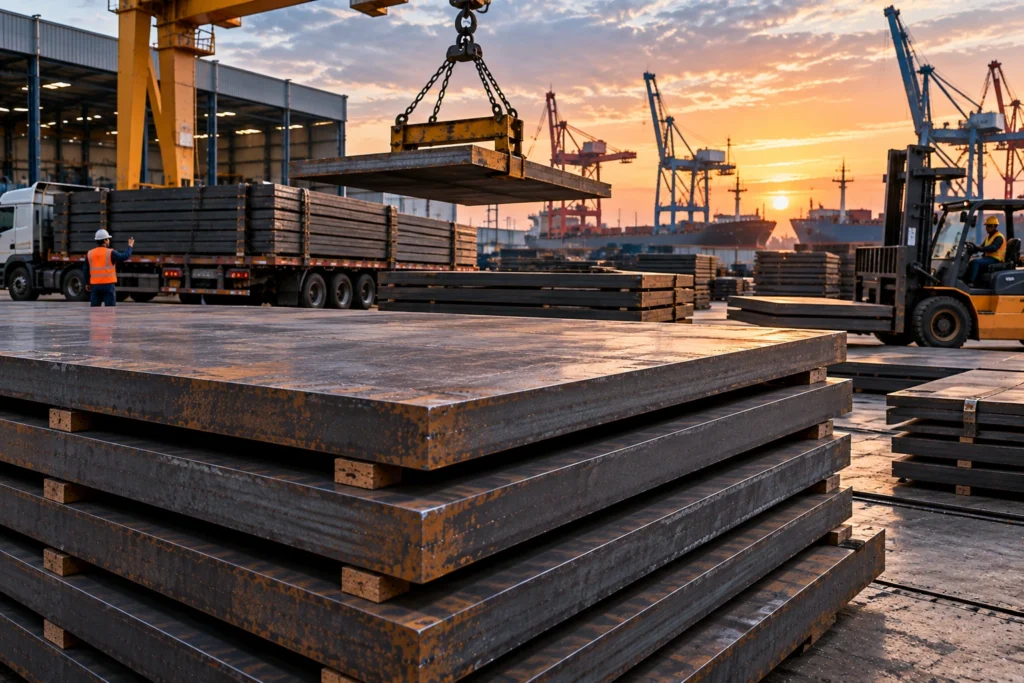 Top 5 Applications of Hot Rolled Plates in Dubai’s Construction Industry